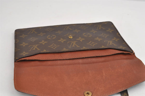 Auth Louis Vuitton Monogram Pochette Double Rabat Shoulder Bag M51815 LV 1850J