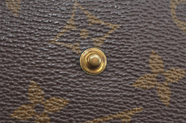 Auth Louis Vuitton Monogram Pochette Double Rabat Shoulder Bag M51815 LV 1850J