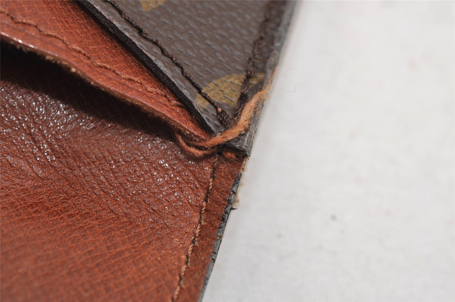 Auth Louis Vuitton Monogram Pochette Double Rabat Shoulder Bag M51815 LV 1850J