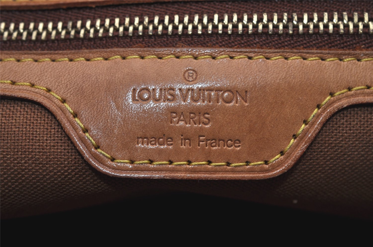 Authentic Louis Vuitton Monogram Cabas Piano Shoulder Tote Bag M51148 LV 1851I