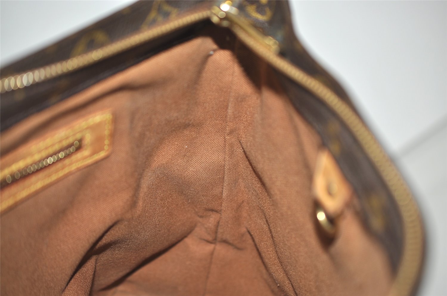 Authentic Louis Vuitton Monogram Cabas Piano Shoulder Tote Bag M51148 LV 1851I