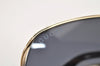 Authentic GUCCI Sunglasses GG 0818SA Titanium Plastic Black Gold 1852K