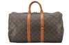 Authentic Louis Vuitton Monogram Keepall 45 Travel Boston Bag M41428 LV 1856J