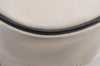 Authentic PRADA Vintage Leather Shoulder Hand Bag White 1856K