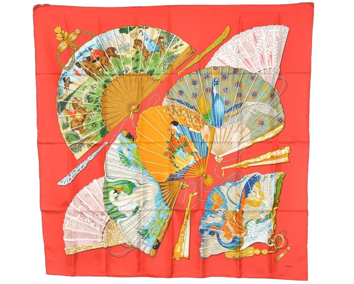 Authentic HERMES Carre 90 Scarf 