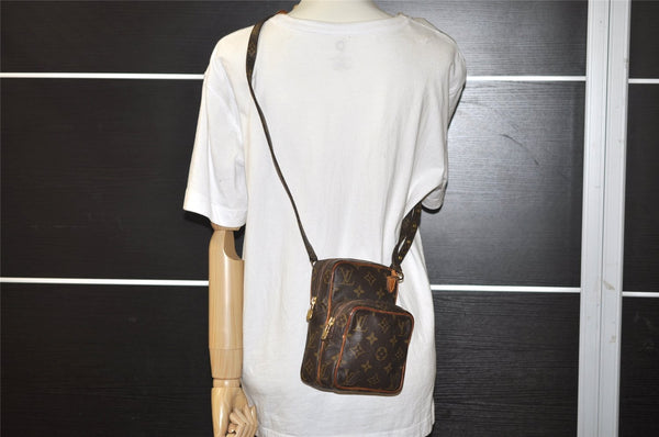 Authentic Louis Vuitton Monogram Mini Amazone Shoulder Bag M45238 Junk 1858I