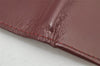 Authentic Cartier Must de Cartier Long Wallet Leather Bordeaux Red Box 1858K