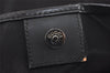 Authentic GUCCI Bamboo Shoulder Hand Bag Nylon Mesh Leather 0013303 Black 1859J