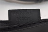 Authentic GUCCI Bamboo Shoulder Hand Bag Nylon Mesh Leather 0013303 Black 1859J