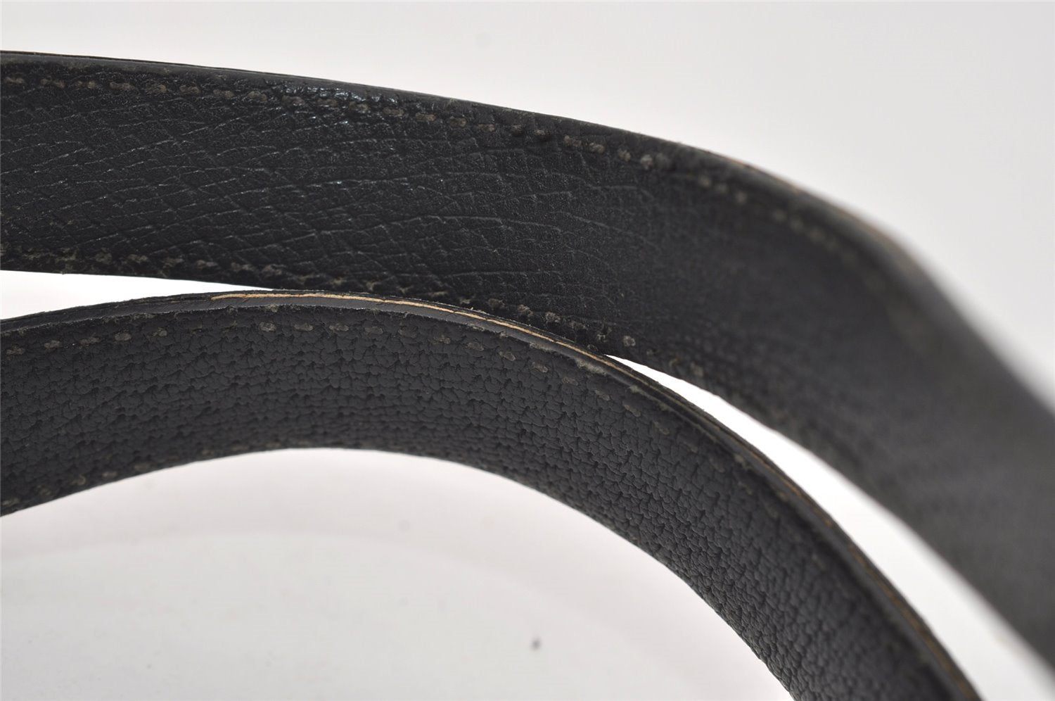 Authentic GUCCI Vintage Shoulder Tote Bag GG PVC Leather Navy Blue 1861J