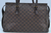 Authentic Louis Vuitton Damier Chelsea Shoulder Tote Bag N51119 LV 1862I