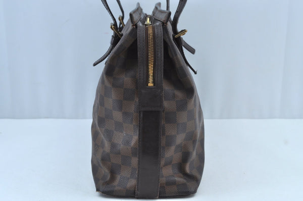 Authentic Louis Vuitton Damier Chelsea Shoulder Tote Bag N51119 LV 1862I