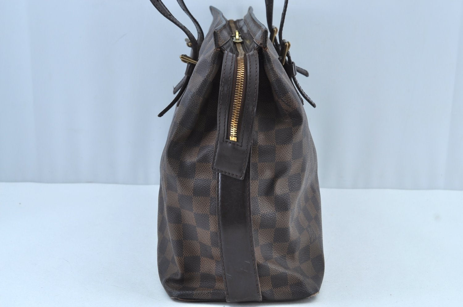 Authentic Louis Vuitton Damier Chelsea Shoulder Tote Bag N51119 LV 1862I
