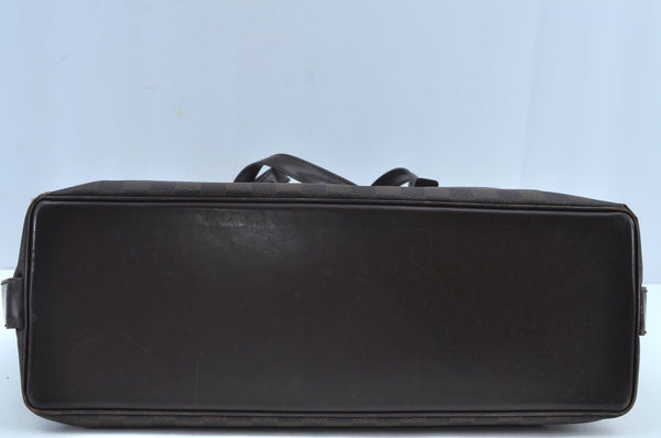 Authentic Louis Vuitton Damier Chelsea Shoulder Tote Bag N51119 LV 1862I