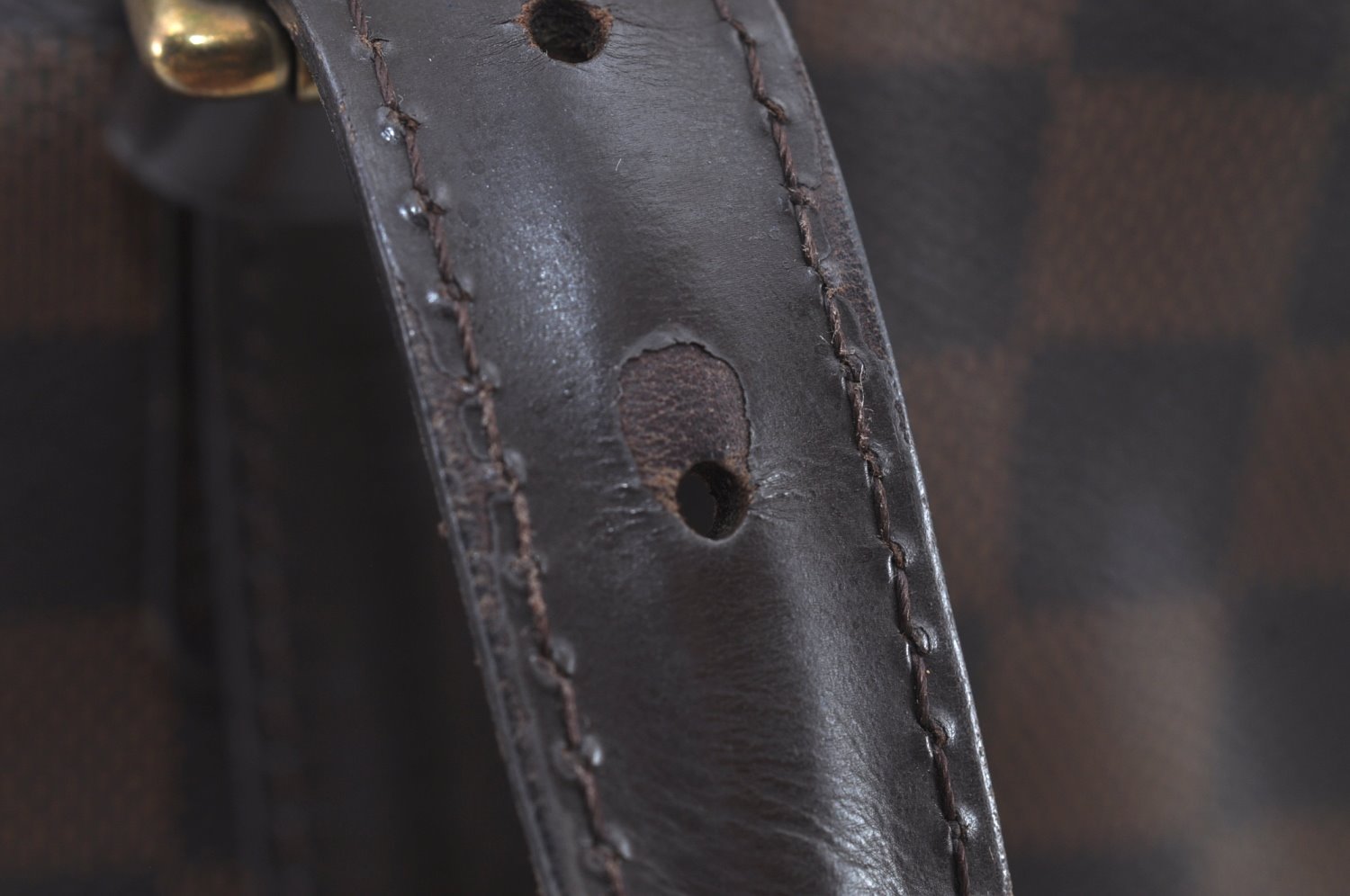 Authentic Louis Vuitton Damier Chelsea Shoulder Tote Bag N51119 LV 1862I