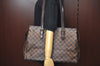 Authentic Louis Vuitton Damier Chelsea Shoulder Tote Bag N51119 LV 1862I