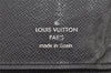 Authentic Louis Vuitton Taiga Zippy Wallet Vertical Long Black M32822 LV 1862K