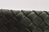 Authentic BOTTEGA VENETA Intrecciato Leather Shoulder Hand Tote Bag Green 1863K