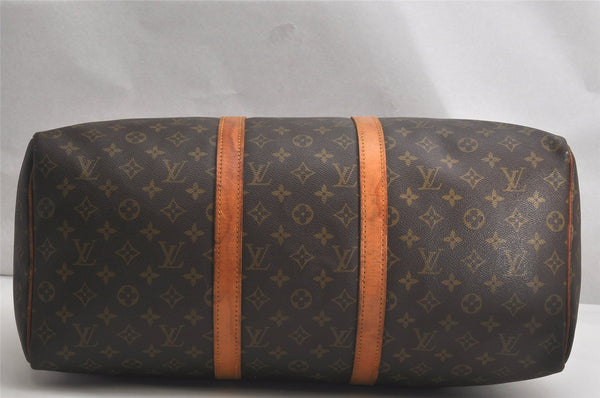 Authentic Louis Vuitton Monogram Keepall 50 Travel Boston Bag M41426 LV 1864K