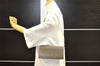 Authentic Louis Vuitton Epi Honfleur 2Way Shoulder Clutch Bag M5273C Gray 1865I