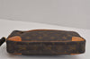 Authentic Louis Vuitton Monogram Marly Dragonne GM M51825 Clutch Hand Bag 1865J