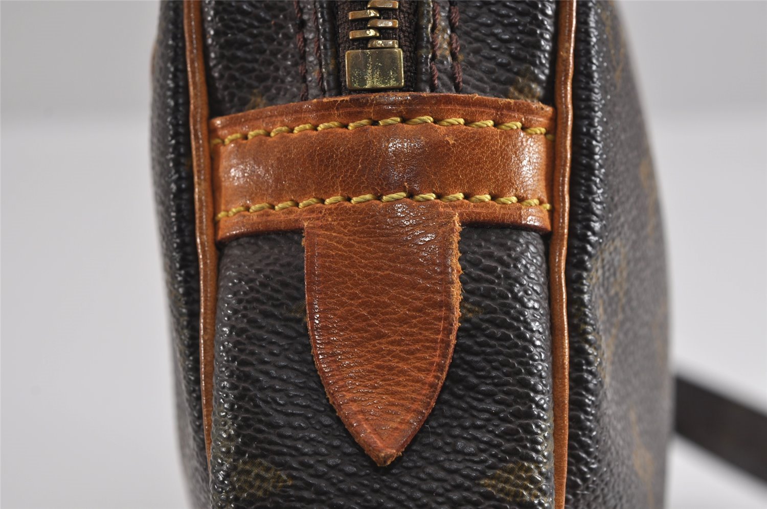 Authentic Louis Vuitton Monogram Marly Dragonne GM M51825 Clutch Hand Bag 1865J