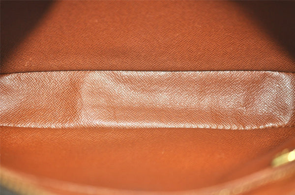 Authentic Louis Vuitton Monogram Marly Dragonne GM M51825 Clutch Hand Bag 1865J