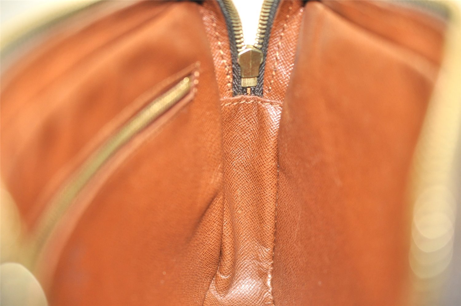 Authentic Louis Vuitton Monogram Marly Dragonne GM M51825 Clutch Hand Bag 1865J