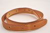 Authentic Louis Vuitton Leather Shoulder Strap For Bucket PM 27.6" Beige 1866J