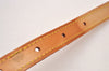 Authentic Louis Vuitton Leather Shoulder Strap For Bucket PM 27.6" Beige 1866J