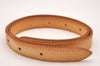 Authentic Louis Vuitton Leather Shoulder Strap For Bucket GM 31.9" Beige 1867J