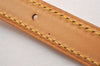 Authentic Louis Vuitton Leather Shoulder Strap For Bucket GM 31.9" Beige 1867J