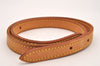 Authentic Louis Vuitton Leather Shoulder Strap For Bucket PM 27.6" Beige 1868J