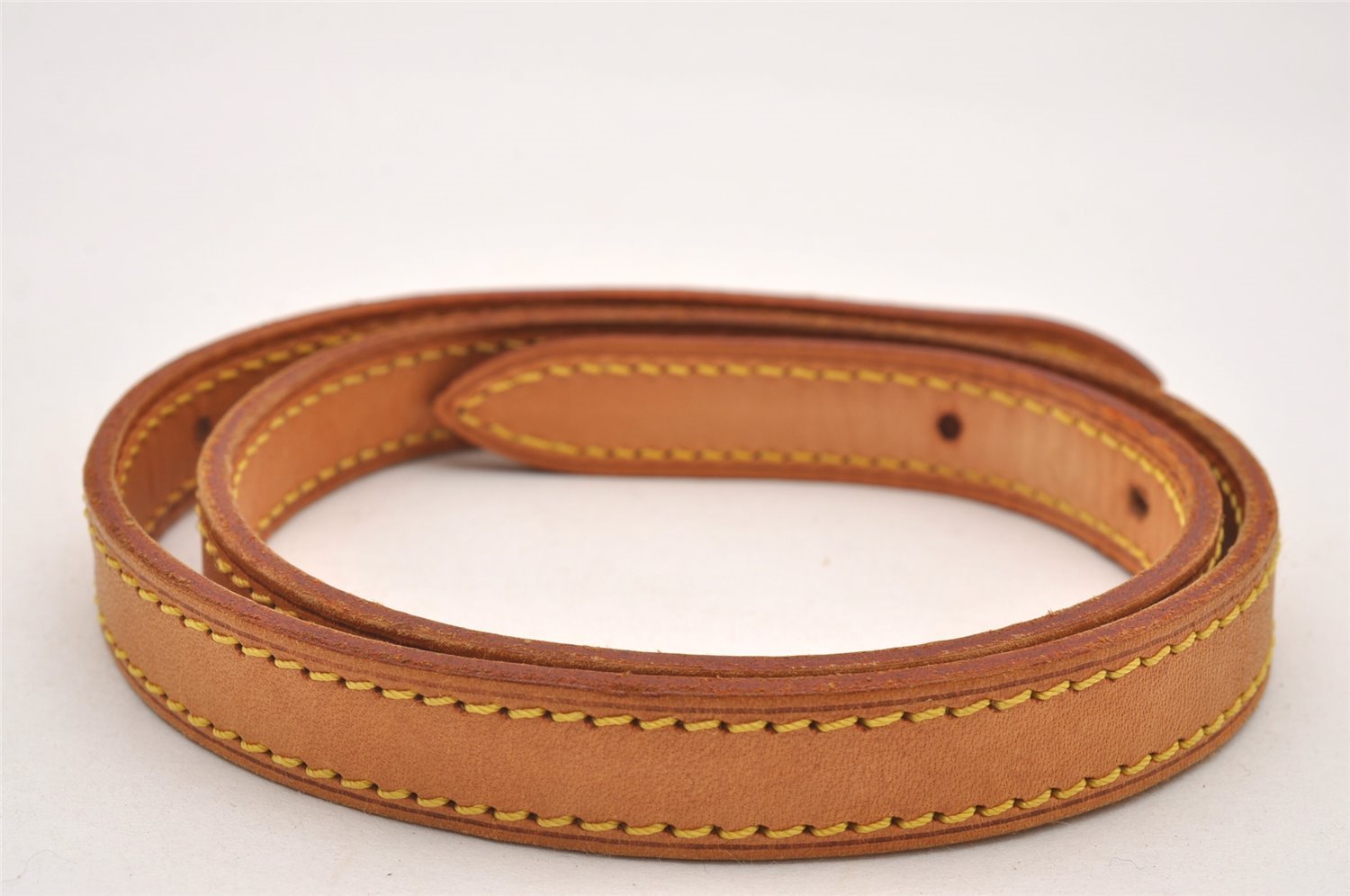 Authentic Louis Vuitton Leather Shoulder Strap For Bucket PM 27.6