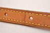 Authentic Louis Vuitton Leather Shoulder Strap For Bucket PM 27.6" Beige 1868J