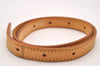 Authentic Louis Vuitton Leather Shoulder Strap For Bucket PM 27.6" Beige 1868J