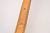 Authentic Louis Vuitton Leather Shoulder Strap For Bucket PM 27.6" Beige 1868J