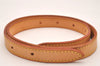 Authentic Louis Vuitton Leather Shoulder Strap For Bucket GM 31.9" Beige 1869J