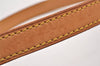 Authentic Louis Vuitton Leather Shoulder Strap For Bucket GM 31.9" Beige 1869J