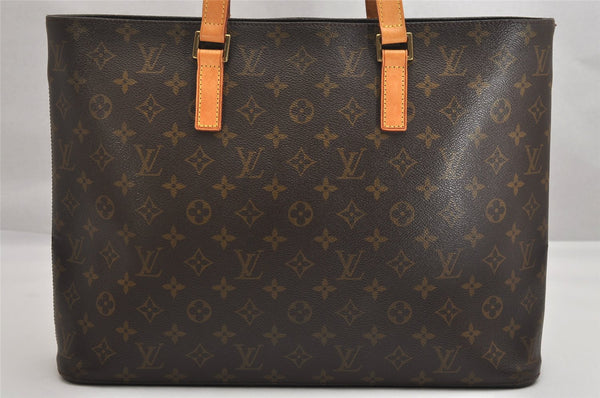 Authentic Louis Vuitton Monogram Luco Shoulder Tote Bag M51155 LV 1869K