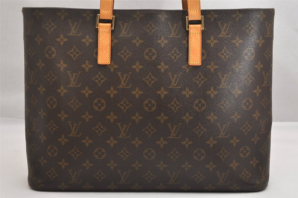 Authentic Louis Vuitton Monogram Luco Shoulder Tote Bag M51155 LV 1869K