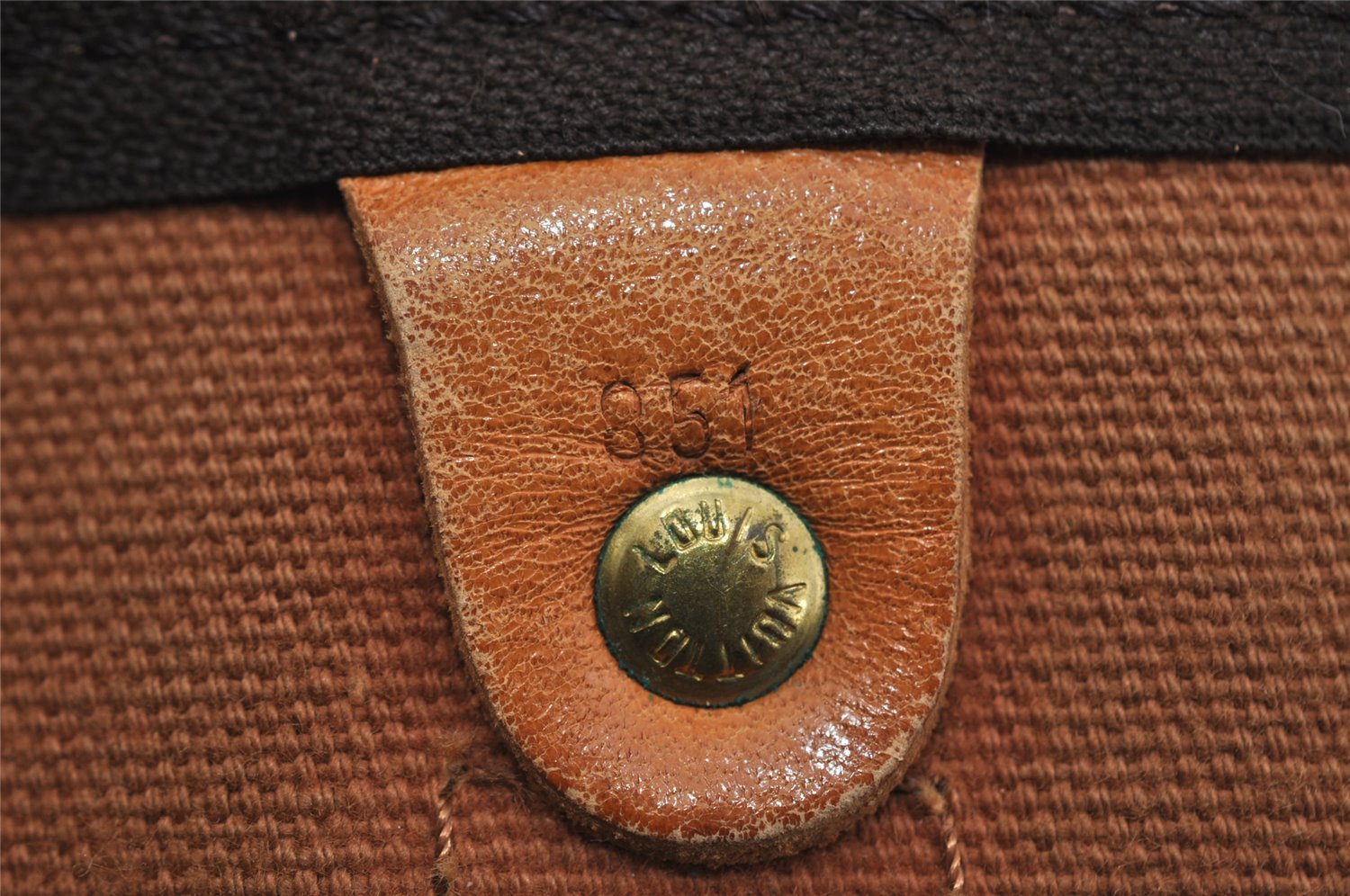 Authentic Louis Vuitton Monogram Keepall 50 Travel Boston Bag M41426 Junk 1870I