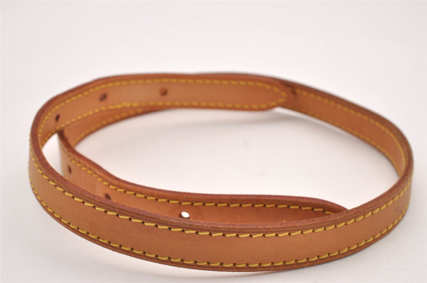 Authentic Louis Vuitton Leather Shoulder Strap For Bucket PM 27.6