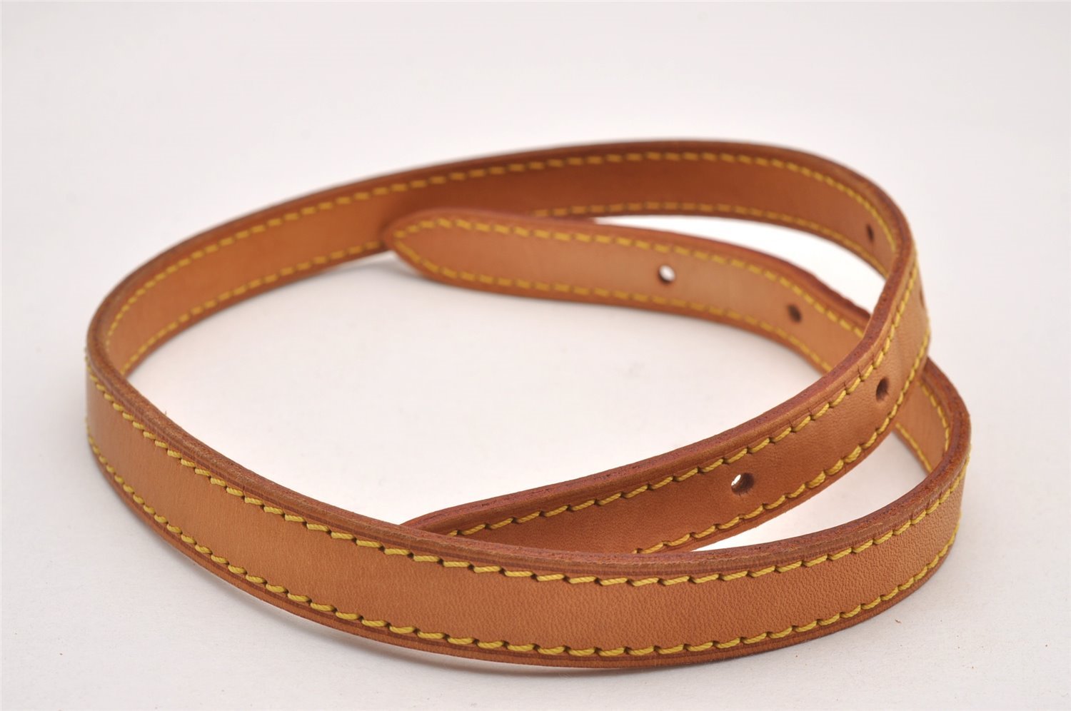 Authentic Louis Vuitton Leather Shoulder Strap For Bucket PM 27.6