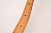 Authentic Louis Vuitton Leather Shoulder Strap For Bucket PM 27.6" Beige 1870J