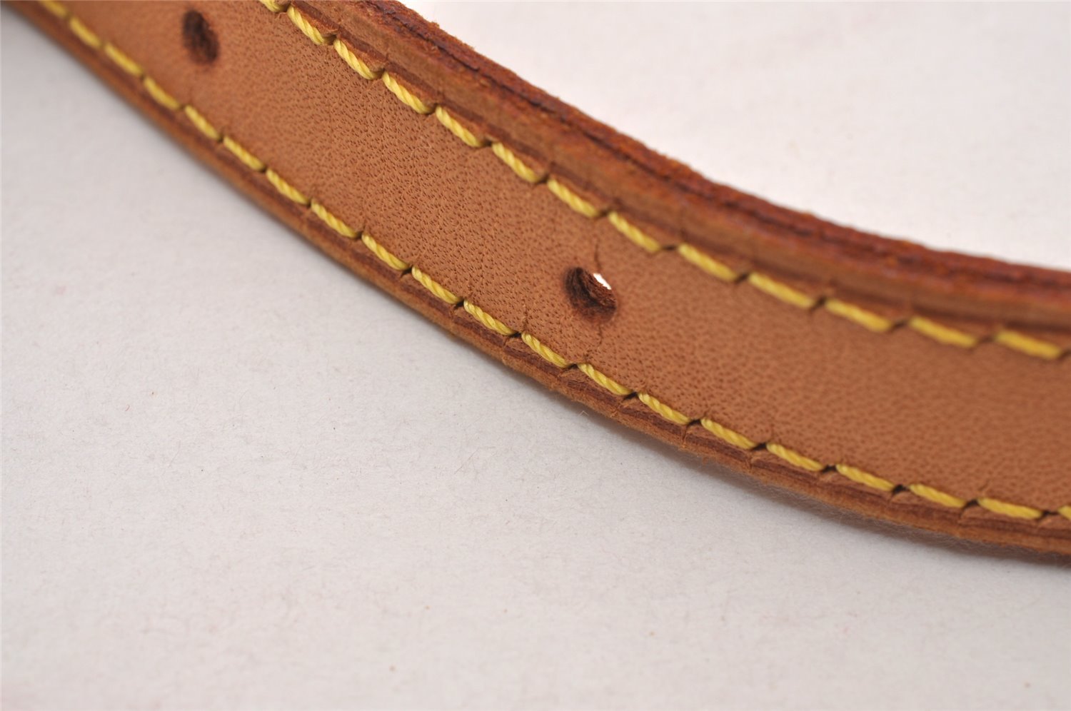 Authentic Louis Vuitton Leather Shoulder Strap For Bucket PM 27.6