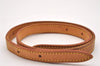 Authentic Louis Vuitton Leather Shoulder Strap For Bucket PM 27.6" Beige 1870J