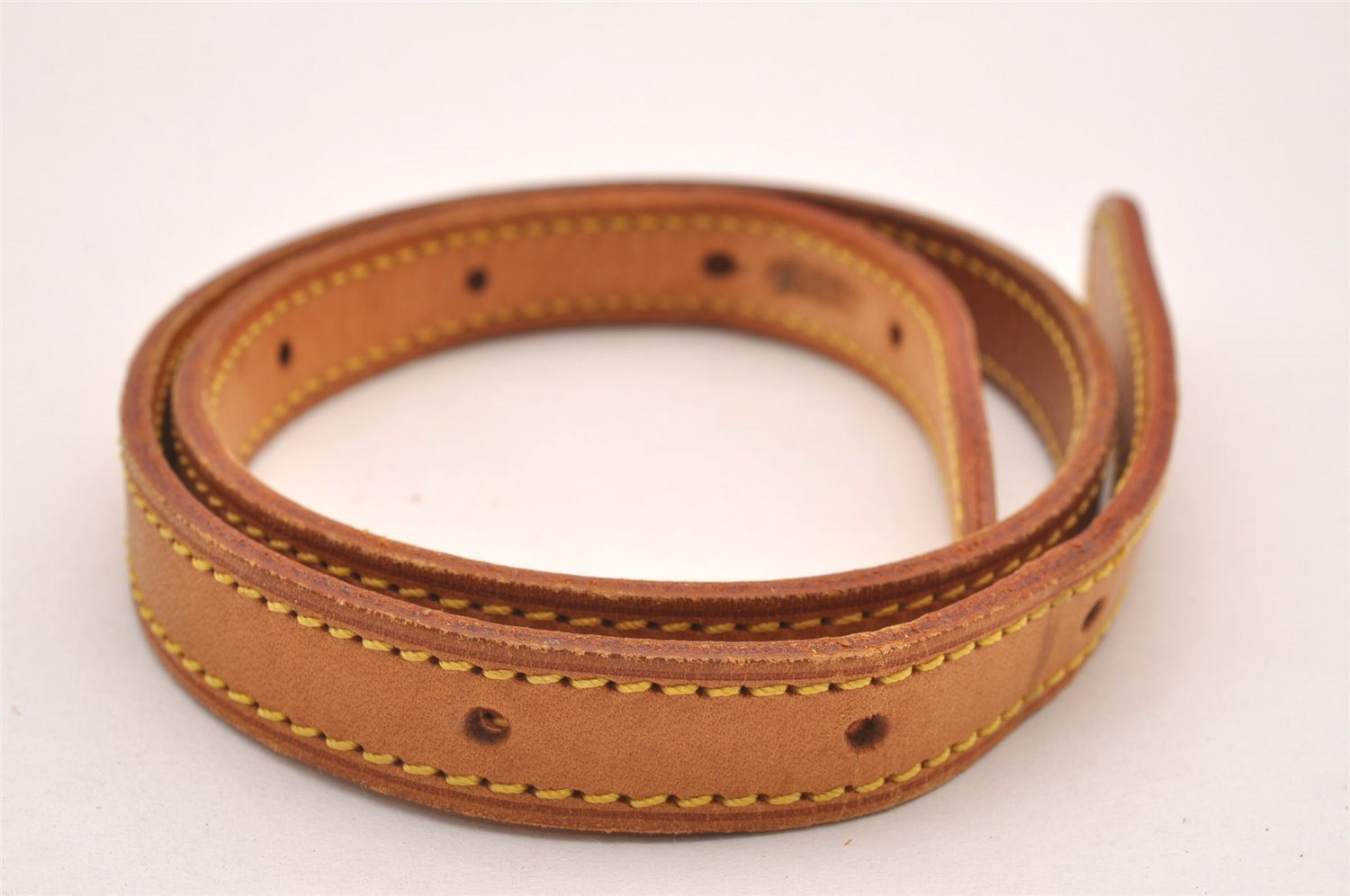 Authentic Louis Vuitton Leather Shoulder Strap For Bucket PM 27.6