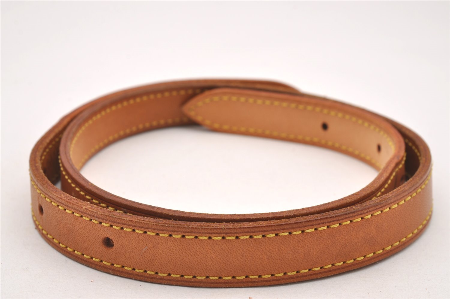 Authentic Louis Vuitton Leather Shoulder Strap For Bucket GM 31.9