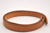 Authentic Louis Vuitton Leather Shoulder Strap For Bucket GM 31.9" Beige 1871J